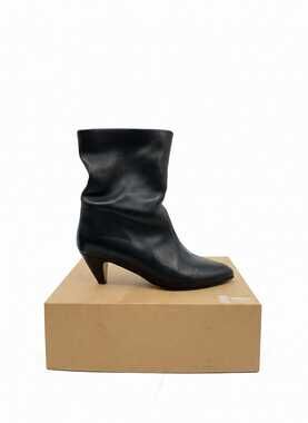 Anonymous Black Bully 50 Stiletto Ankle Boot | EU39 (US8)
